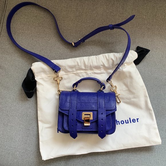 Proenza Schouler Handbags - Proenza Schouler PS1 micro leather crossbody bag